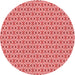 Square Patterned Light Coral Pink Rug, pat367rd