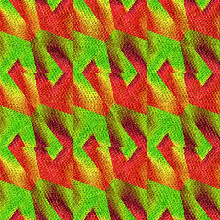 Round Patterned Green Rug, pat3670yw