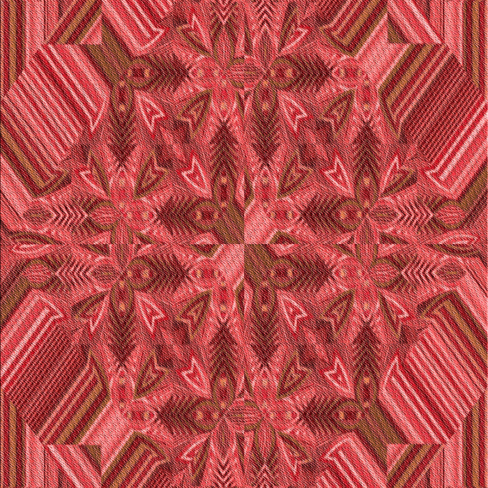 Machine Washable Transitional Orange Rug, wshpat3671rd