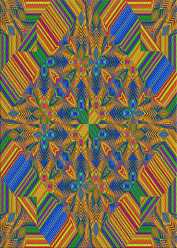 Patterned Dark Raspberry Purple Modern Rug, pat3671