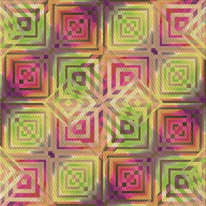 Round Machine Washable Transitional Metallic Gold Rug, wshpat3672brn