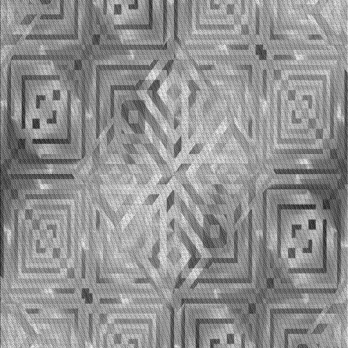 Machine Washable Transitional Smokey Gray Rug, wshpat3672gry