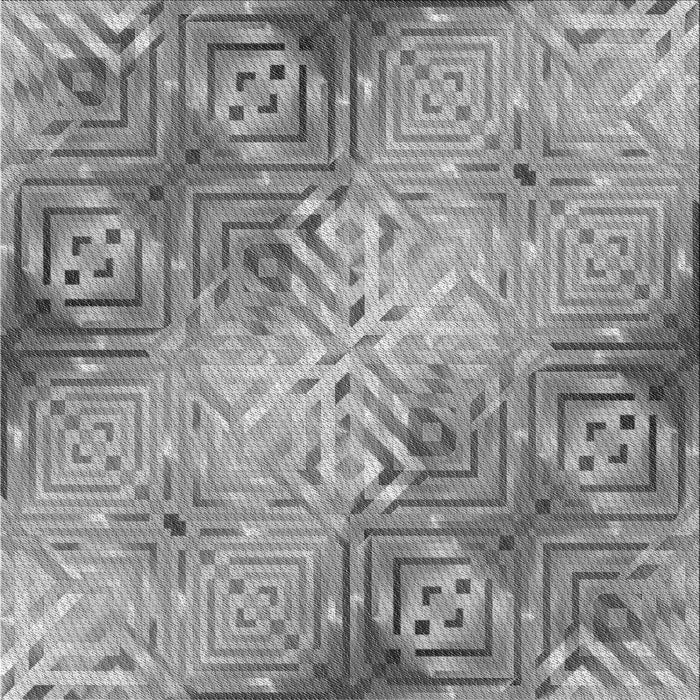 Round Machine Washable Transitional Smokey Gray Rug, wshpat3672gry