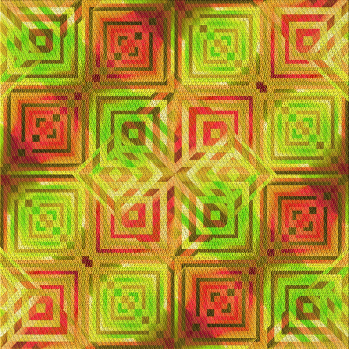 Round Patterned Mahogany Brown Rug, pat3672yw