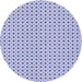 Square Patterned Blue Rug, pat3673blu