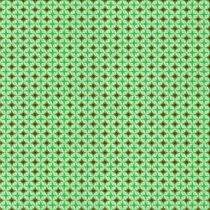 Round Machine Washable Transitional Jade Green Rug, wshpat3673grn