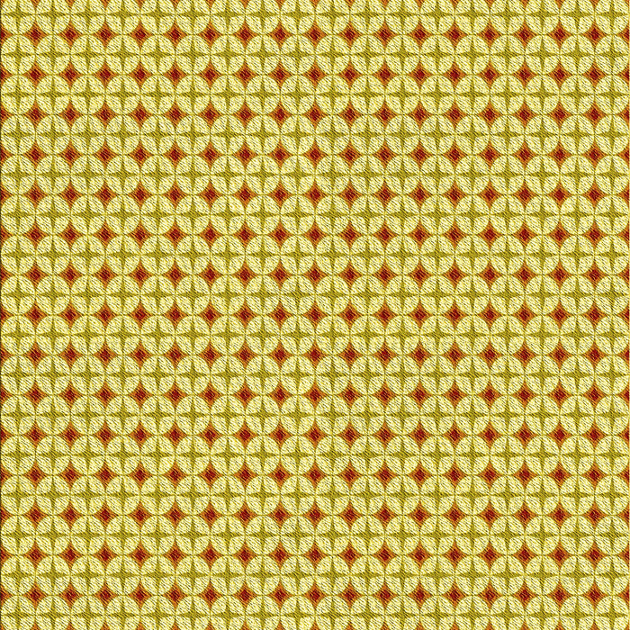 Patterned Bold Yellow Rug, pat3673yw