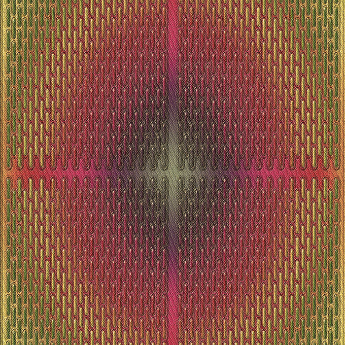 Patterned Dark Golden Brown Rug, pat3674brn