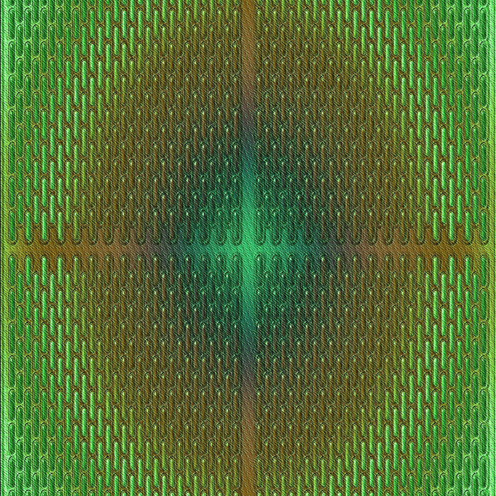 Patterned Army Green Rug, pat3674grn