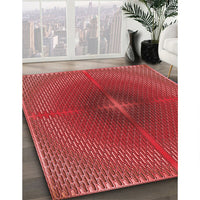 Patterned Orange Rug, pat3674rd