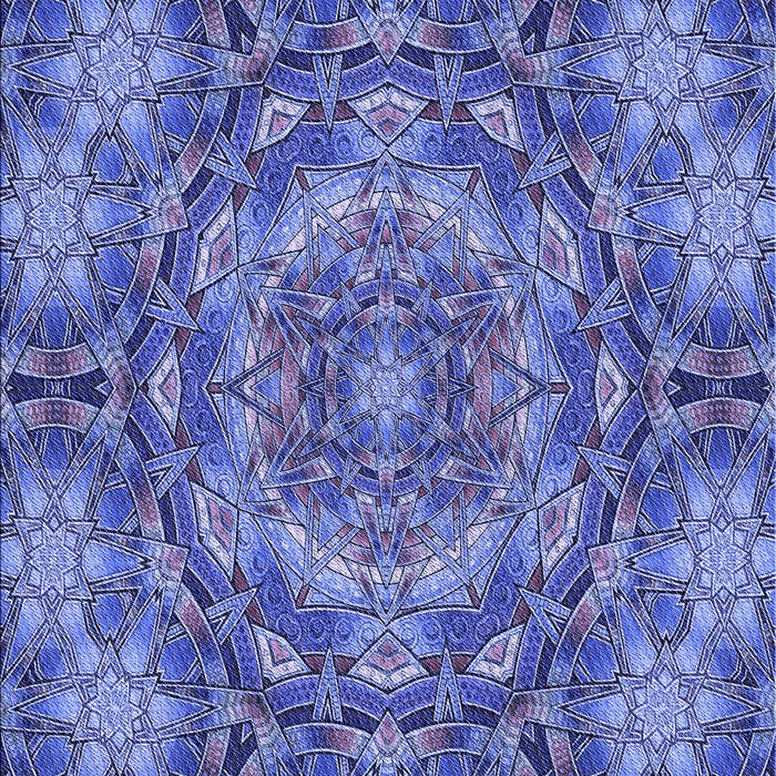 Patterned Sky Blue Rug, pat3675blu