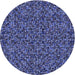 Square Patterned Blue Rug, pat3676blu