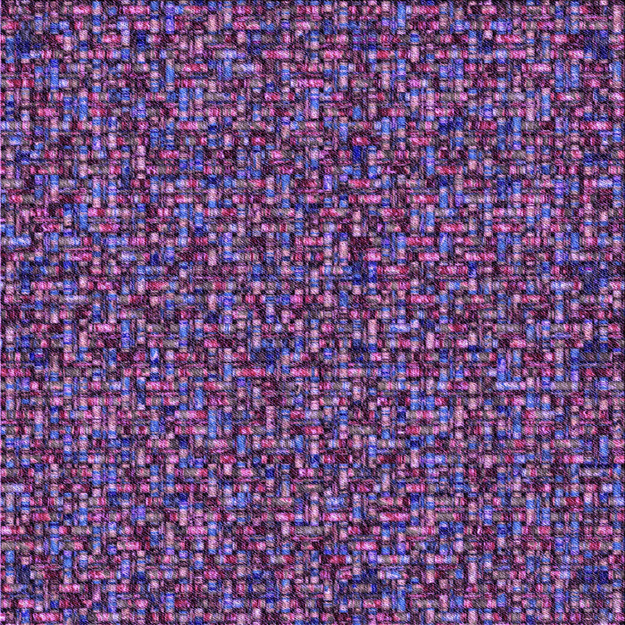 Round Patterned Purple Rug, pat3676pur