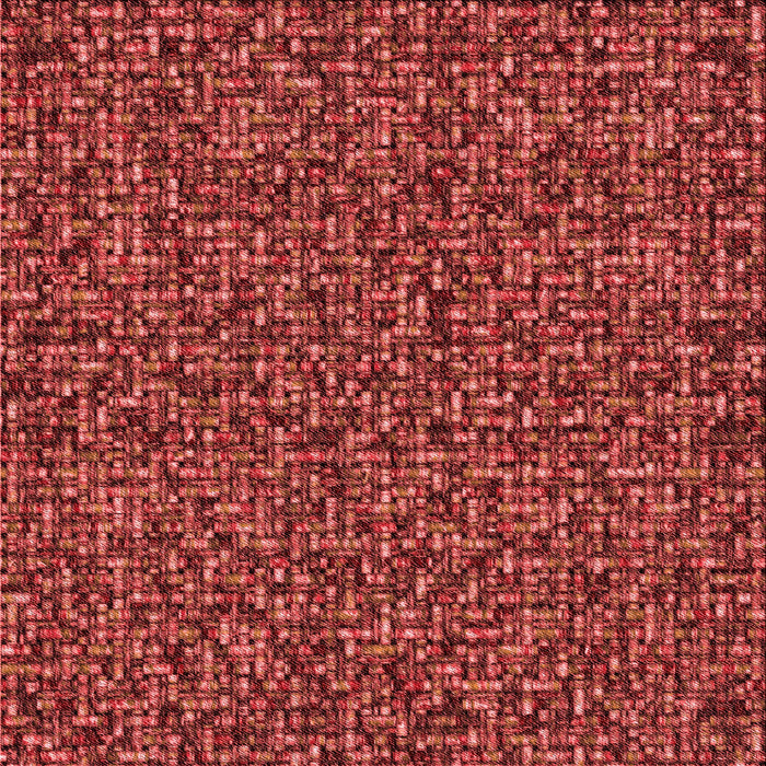 Round Patterned Red Rug, pat3676rd