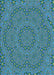 Patterned Blue Rug, pat3677lblu