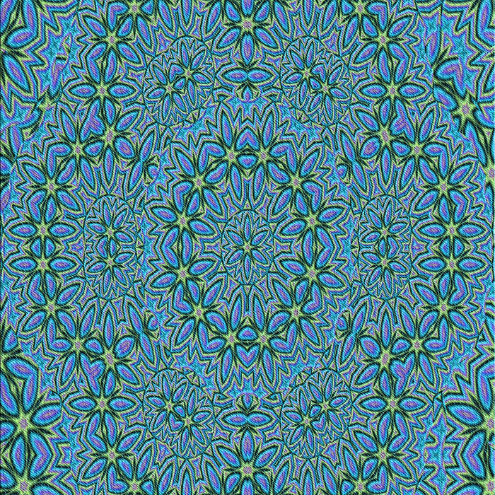 Patterned Blue Rug, pat3677lblu