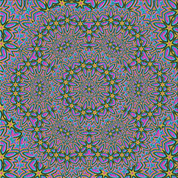 Square Patterned Purple Novelty Rug, pat3677
