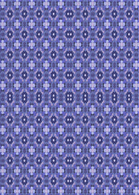 Machine Washable Transitional Purple Mimosa Purple Rug, wshpat3678blu