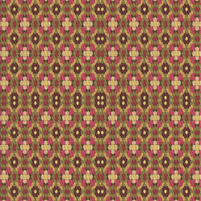 Machine Washable Transitional Caramel Brown Rug, wshpat3678brn