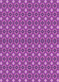 Machine Washable Transitional Purple Rug, wshpat3678pur