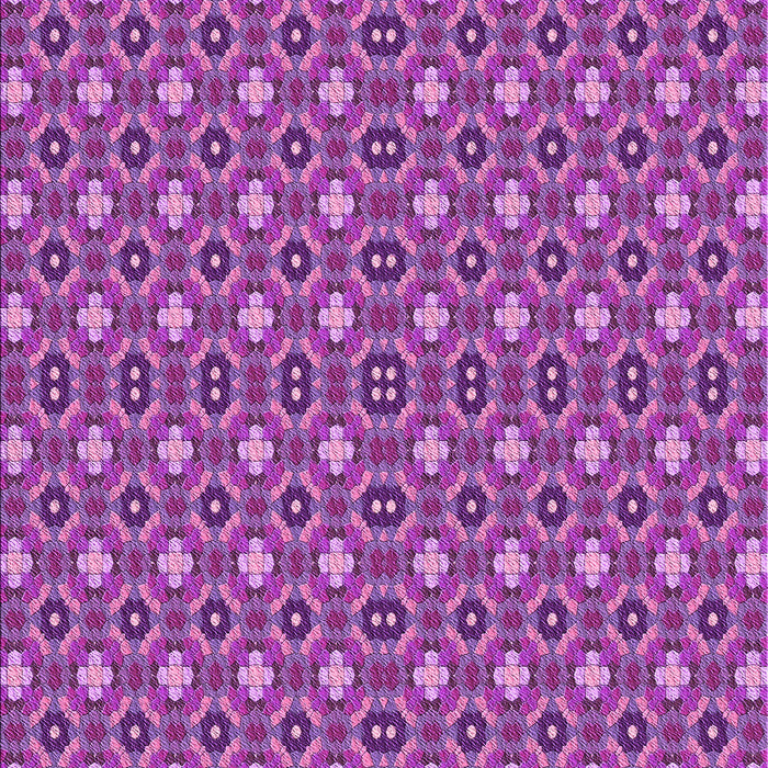 Machine Washable Transitional Purple Rug, wshpat3678pur