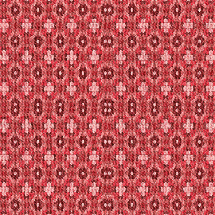 Machine Washable Transitional Red Rug, wshpat3678rd