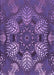 Machine Washable Transitional Purple Rug, wshpat3679pur