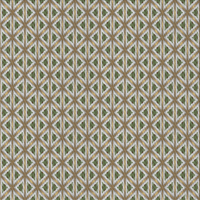 Square Patterned Brown Novelty Rug, pat367