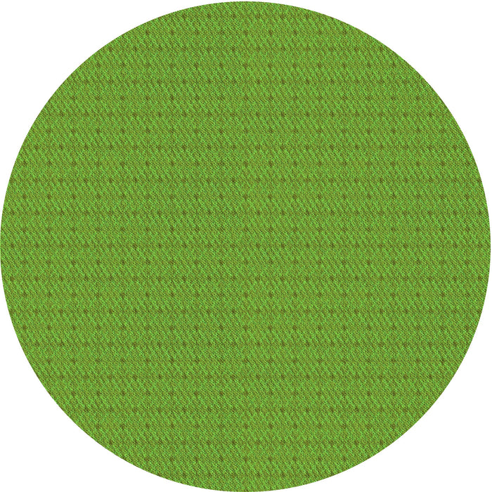 Square Patterned Dark Lime Green Rug, pat368grn
