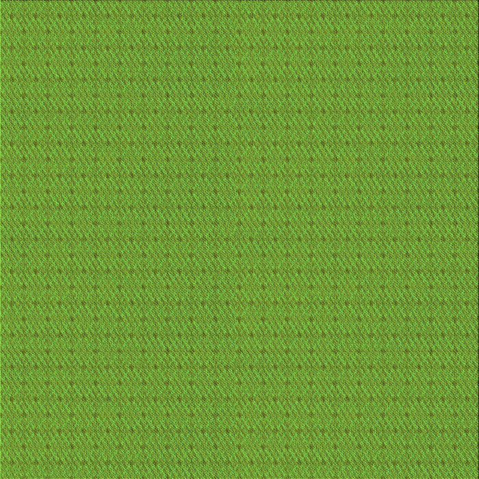 Round Patterned Dark Lime Green Rug, pat368grn