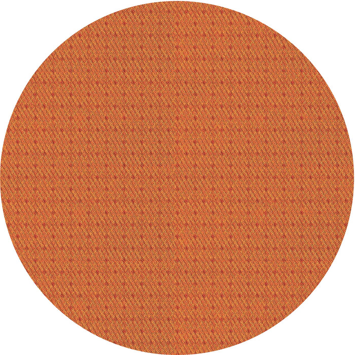 Square Machine Washable Transitional Neon Orange Rug in a Living Room, wshpat368org