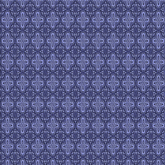 Patterned Medium Slate Blue Rug, pat3680blu