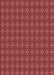 Patterned Red Rug, pat3680rd