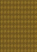 Machine Washable Transitional Caramel Brown Rug, wshpat3680yw