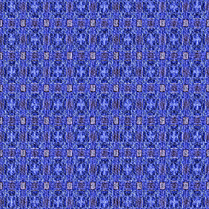 Patterned Blue Rug, pat3681blu