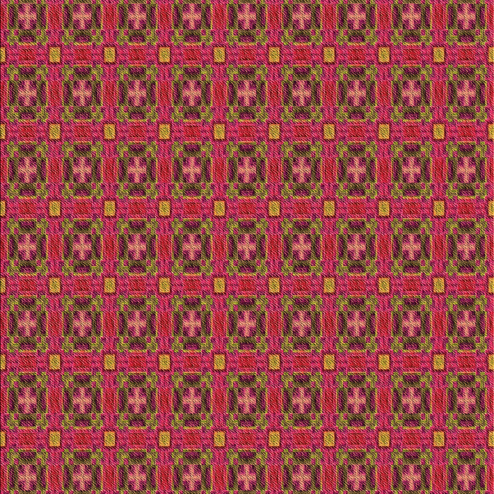 Patterned Crimson Red Rug, pat3681org