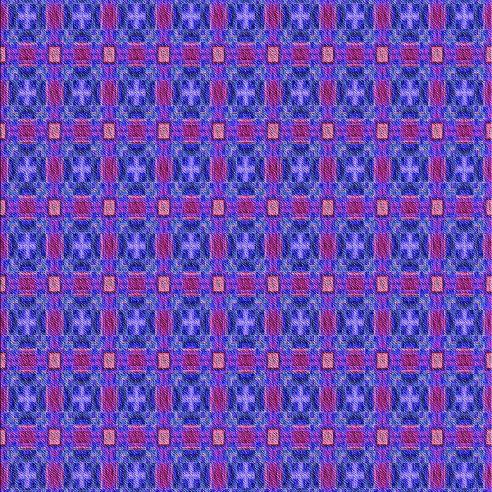 Patterned Blue Lotus Blue Rug, pat3681pur