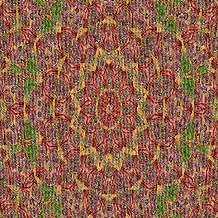 Machine Washable Transitional Cinnamon Brown Rug, wshpat3682brn