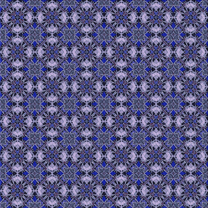 Round Machine Washable Transitional Purple Rug, wshpat3683blu
