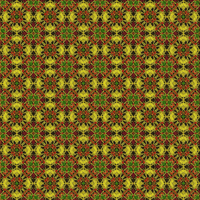 Round Patterned Brown Rug, pat3683yw