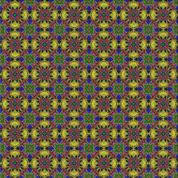 Square Patterned Purple Lily Purple Novelty Rug, pat3683