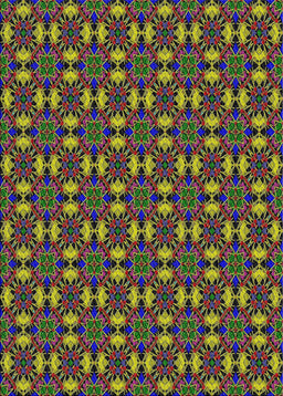 Patterned Purple Lily Purple Novelty Rug, pat3683