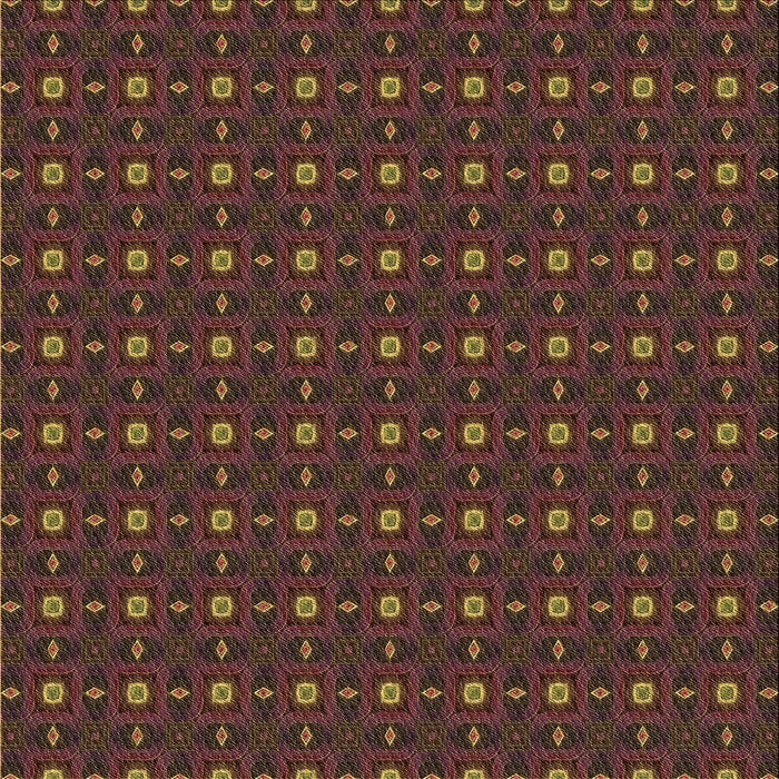 Round Patterned Sienna Brown Rug, pat3684brn