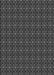 Machine Washable Transitional Charcoal Black Rug, wshpat3684gry