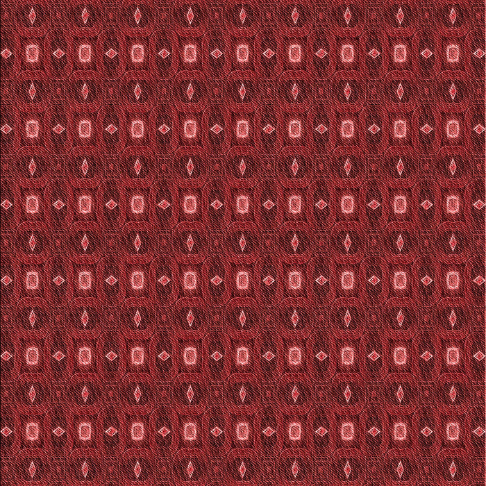 Patterned Cranberry Red Rug, pat3684rd