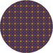 Square Machine Washable Transitional Mauve Taupe Purple Rug, wshpat3684