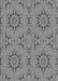 Patterned Carbon Gray Rug, pat3685gry