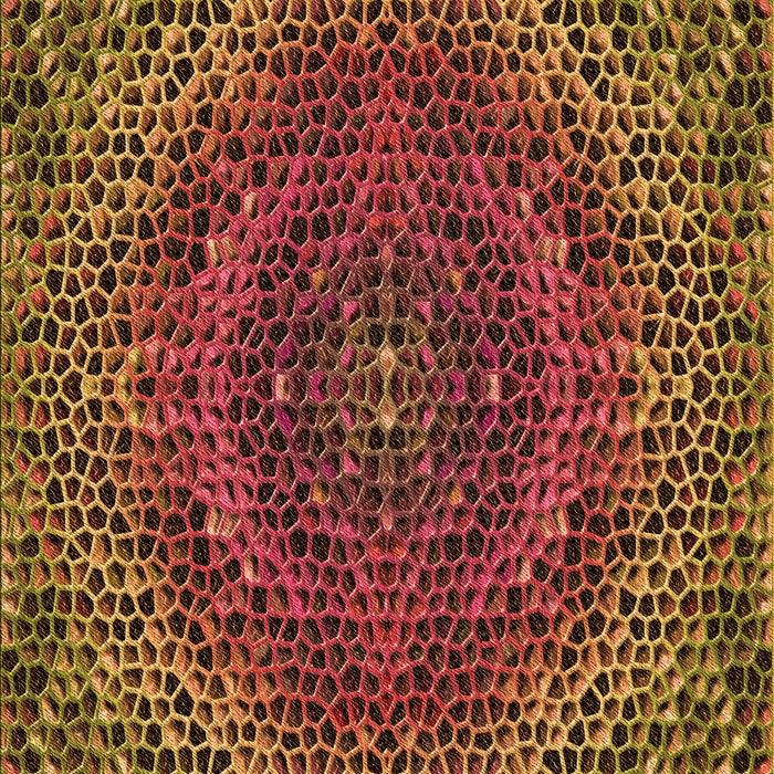 Patterned Cinnamon Brown Rug, pat3686org