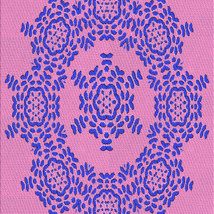 Patterned Violet Purple Rug, pat3687pur