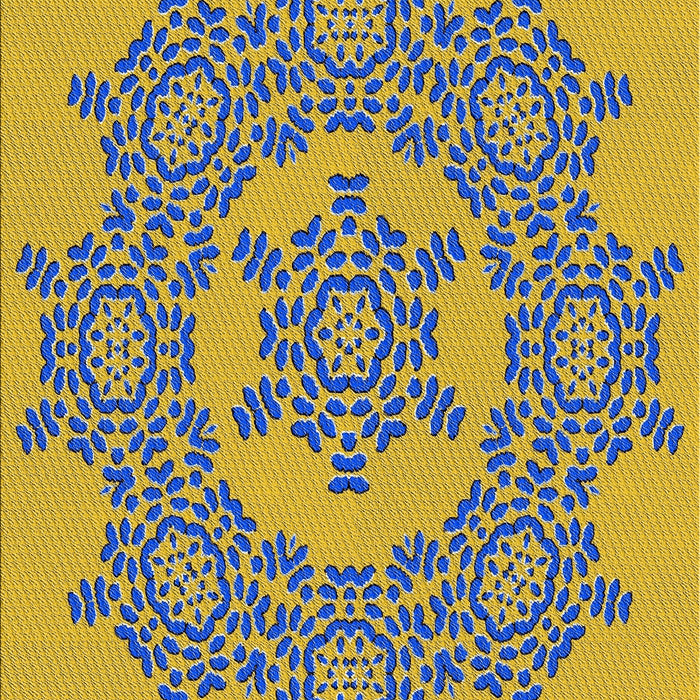 Patterned Ash Gray Novelty Rug, pat3687